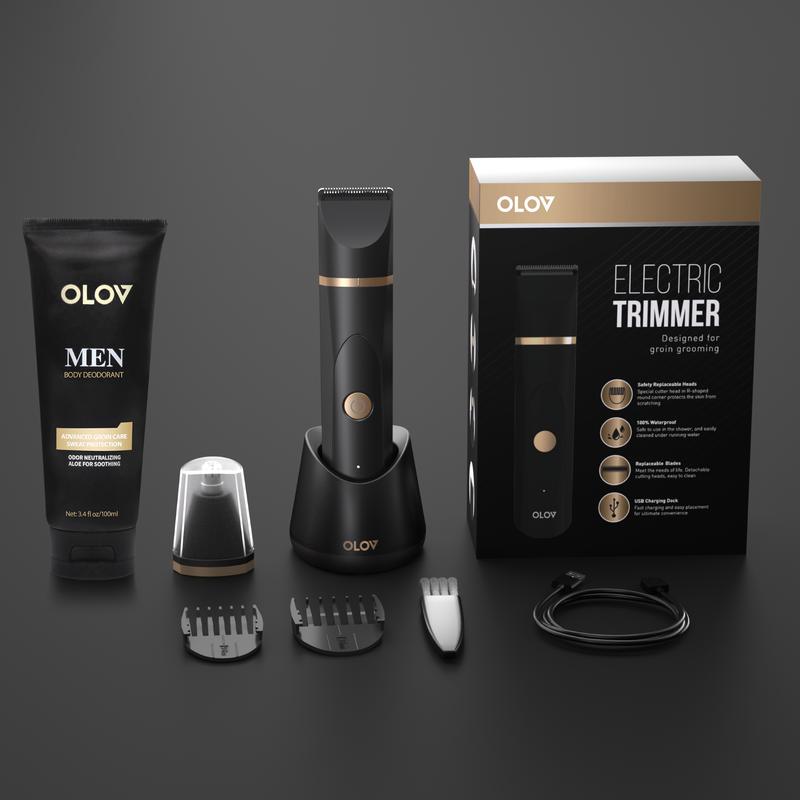 š„Ultimate Grooming Experienceš„OLOV Anti-Nick Body Trimmer