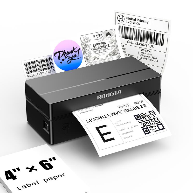 RONGTA Portable Handheld Thermal Label Maker - Bluetooth Enabled