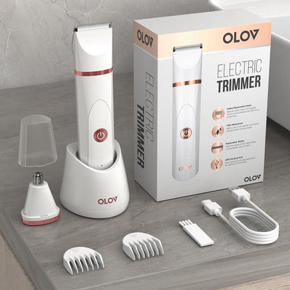 🔥Ultimate Grooming Experience🔥OLOV Anti-Nick Body Trimmer