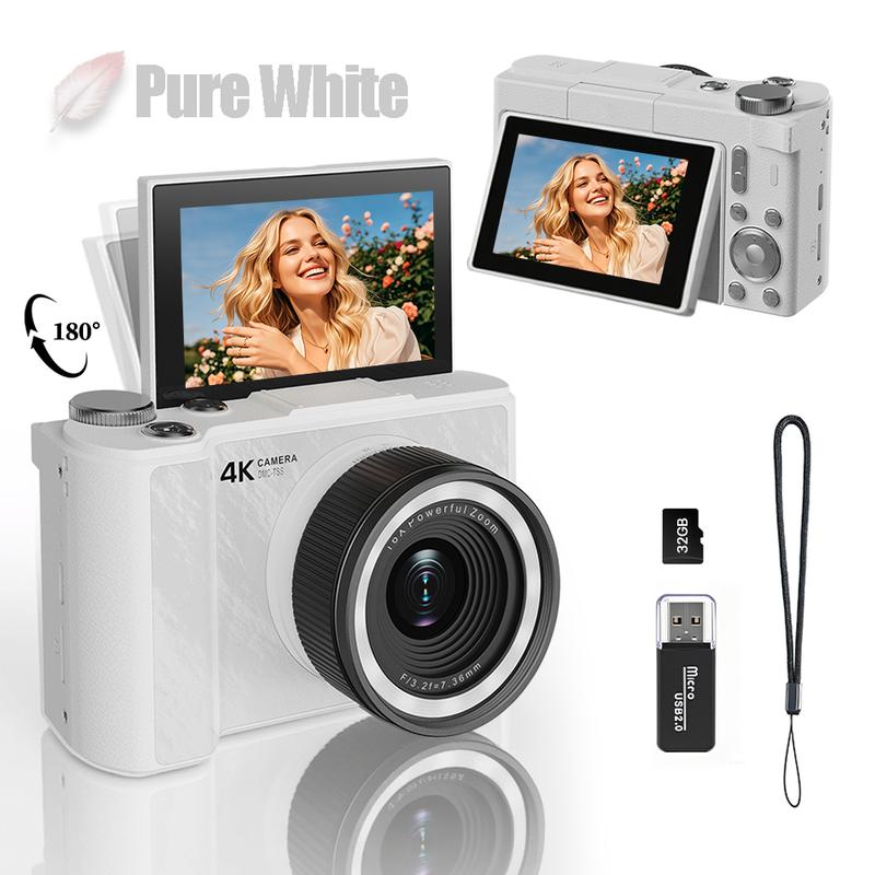 2026 Digital Camera for Photography & Vlogging