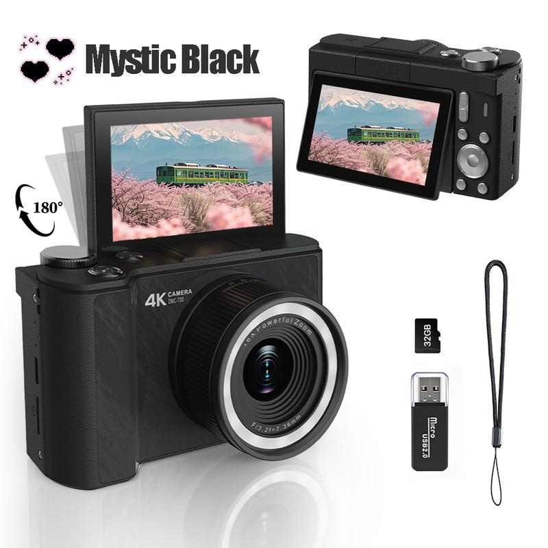 2026 Digital Camera for Photography & Vlogging