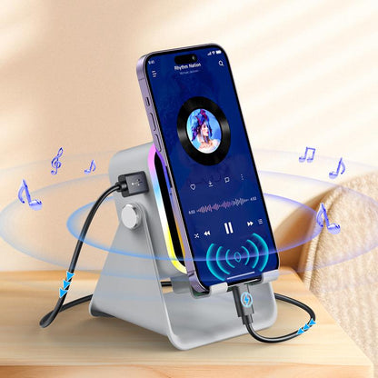 PUTARE Wireless Audio Speaker Stand with Power Bank