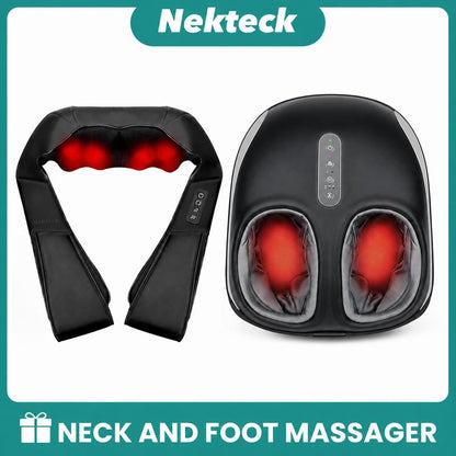 Shiatsu Neck and Back Massager with Soothing Heat