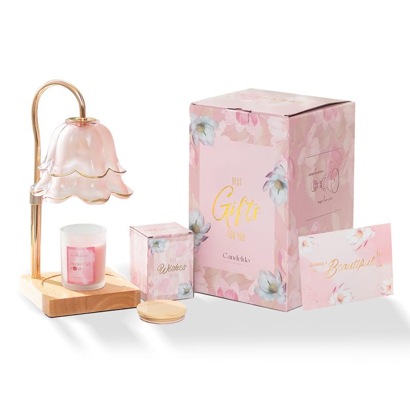 Lily of the Valley Candle Warmer Lamp with Adjustable Height