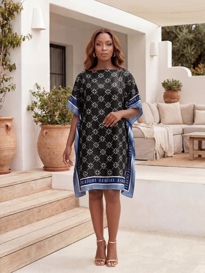 Elegant Floral Print Women's Shawl for All Seasons