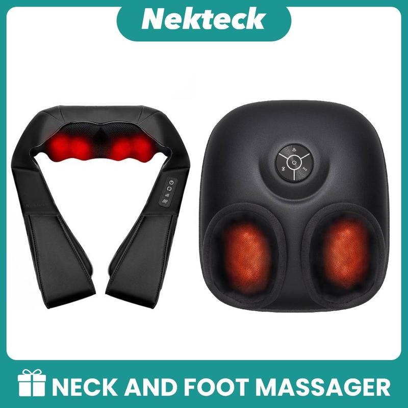 Shiatsu Neck and Back Massager with Soothing Heat