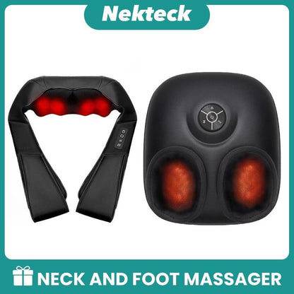 Shiatsu Neck and Back Massager with Soothing Heat