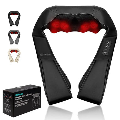 Shiatsu Neck and Back Massager with Soothing Heat