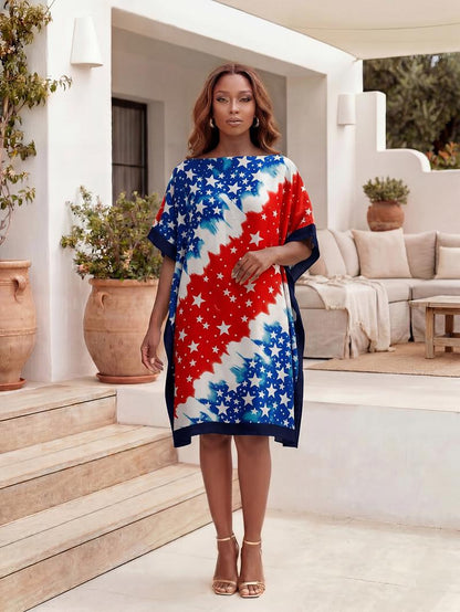 Elegant Floral Print Women's Shawl for All Seasons