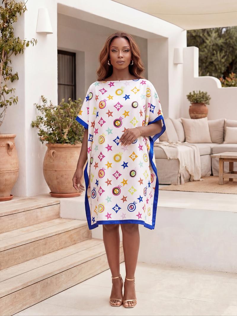 Elegant Floral Print Women's Shawl for All Seasons