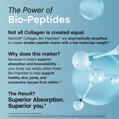 NeoCell Collagen Peptides Powder 20oz - Grassfed Protein Supplement