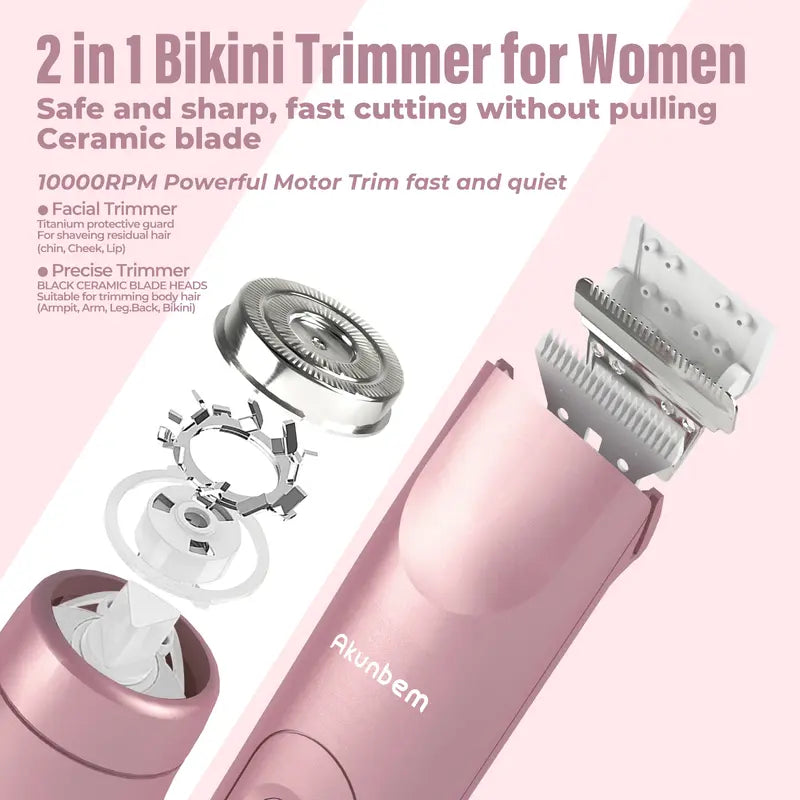 Akunbem Bikini Trimmer: Your Ultimate Grooming Solution