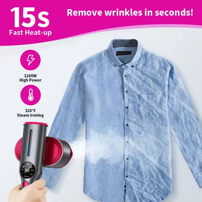 Dr.Flash Portable Travel Clothing Steamer - Fast & Efficient