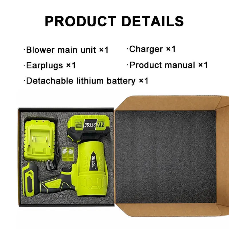 SEESE Turbo Jet Blower: The Ultimate Leaf & Snow Solution