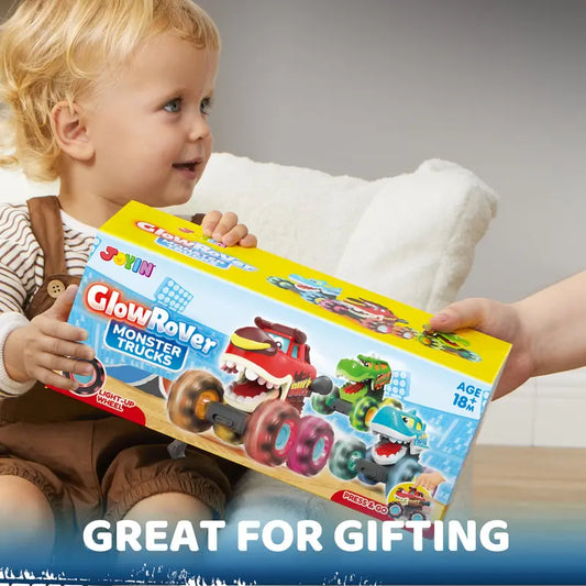 Motion Activated Monster Truck Toy Set for Kids