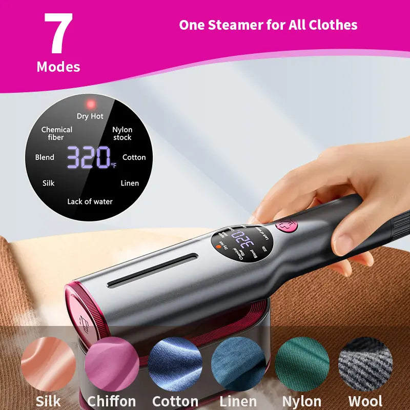 Dr.Flash Portable Travel Clothing Steamer - Fast & Efficient