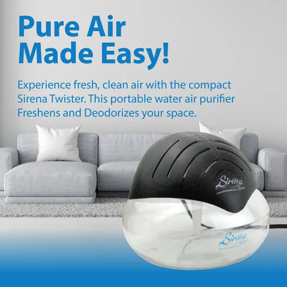 Sirena Twister Black - The Ultimate Air Purifier