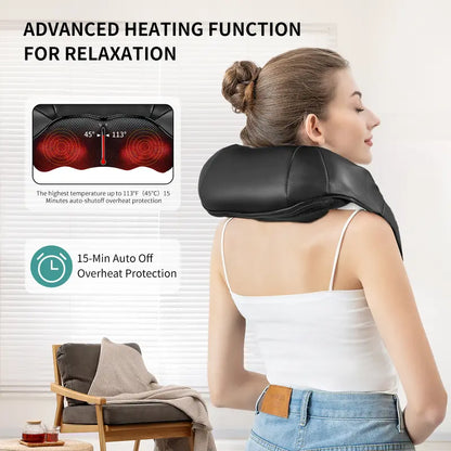 Shiatsu Neck and Back Massager with Soothing Heat