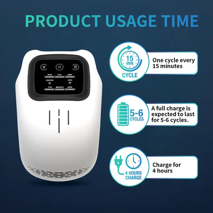 Neidga Portable Electric Knee Massager for Comfort and Relief