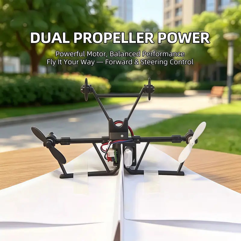 Remote Control Paper Airplane Kit for Kids and Adults