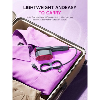 Dr.Flash Portable Travel Clothing Steamer - Fast & Efficient