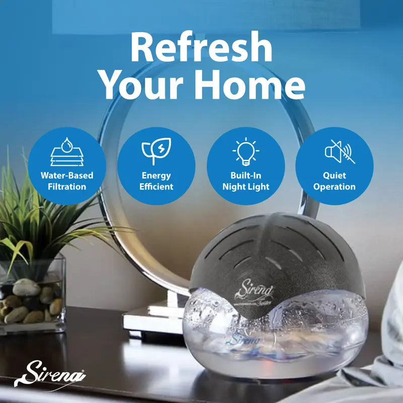 Sirena Twister Black - The Ultimate Air Purifier