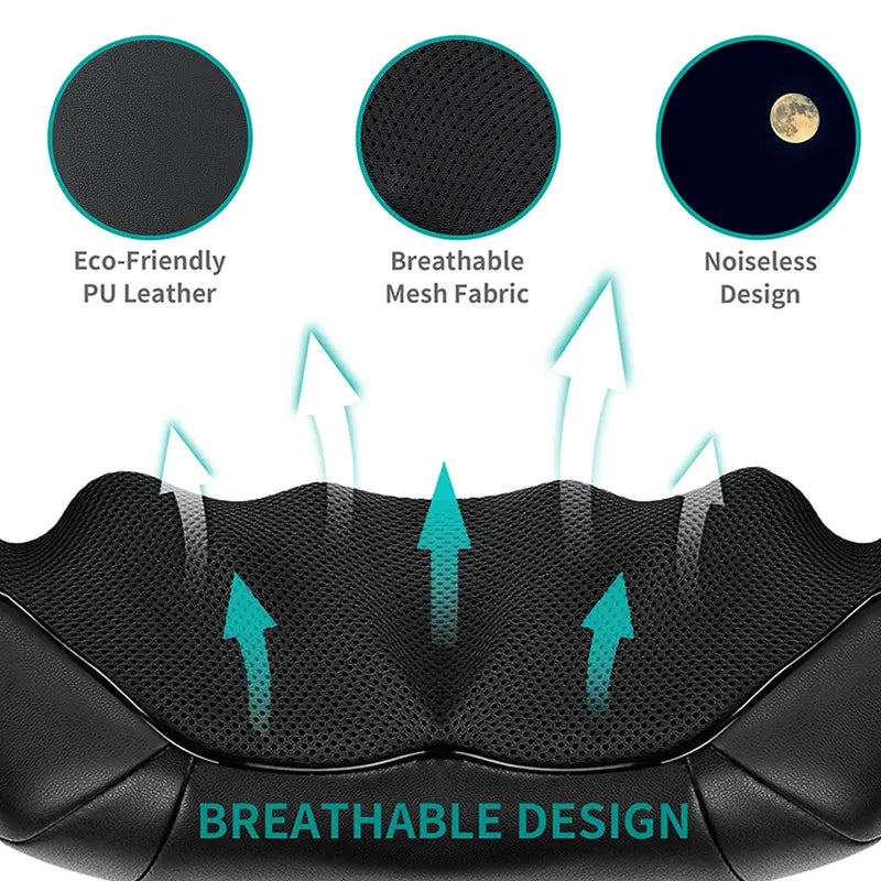 Shiatsu Neck and Back Massager with Soothing Heat