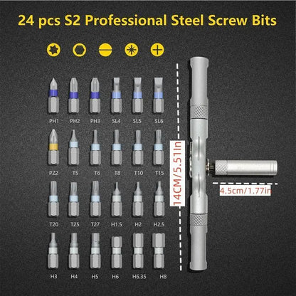 Precision Magnetic Screwdriver Set for DIY Enthusiasts