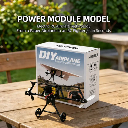 Remote Control Paper Airplane Kit for Kids and Adults