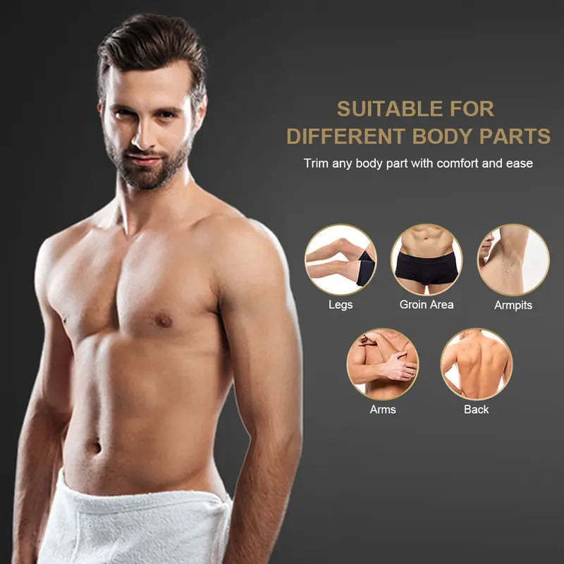 🔥Ultimate Grooming Experience🔥OLOV Anti-Nick Body Trimmer