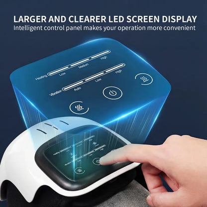 Neidga Portable Electric Knee Massager for Comfort and Relief