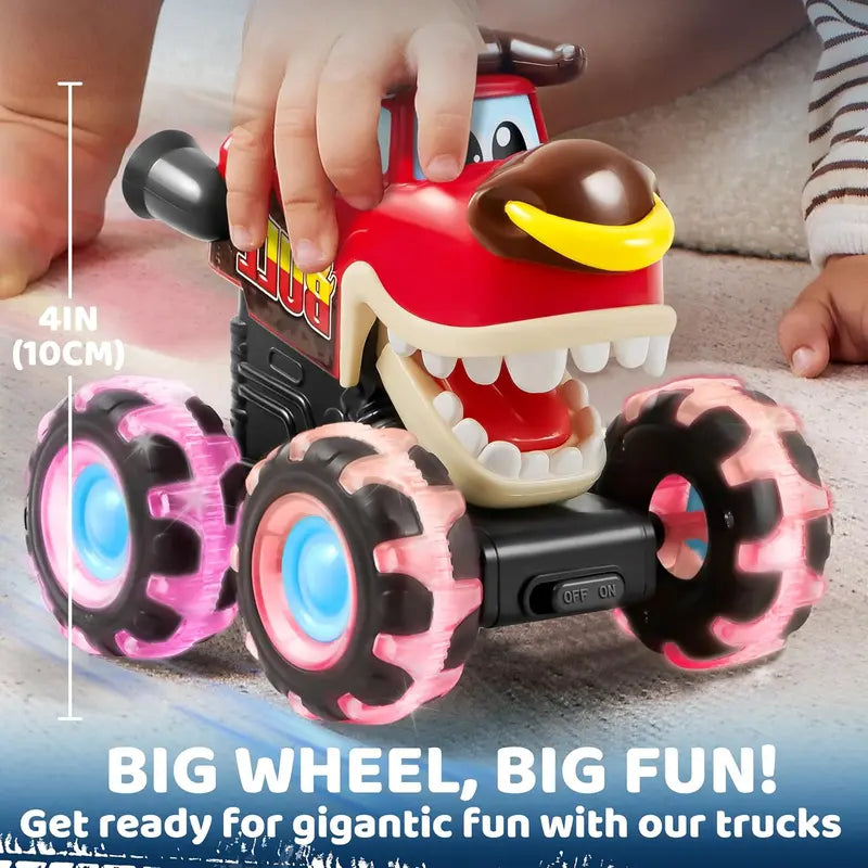 Motion Activated Monster Truck Toy Set for Kids