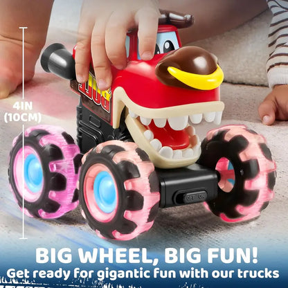 Motion Activated Monster Truck Toy Set for Kids