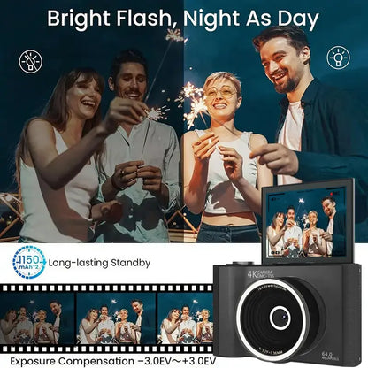 2026 Digital Camera for Photography & Vlogging