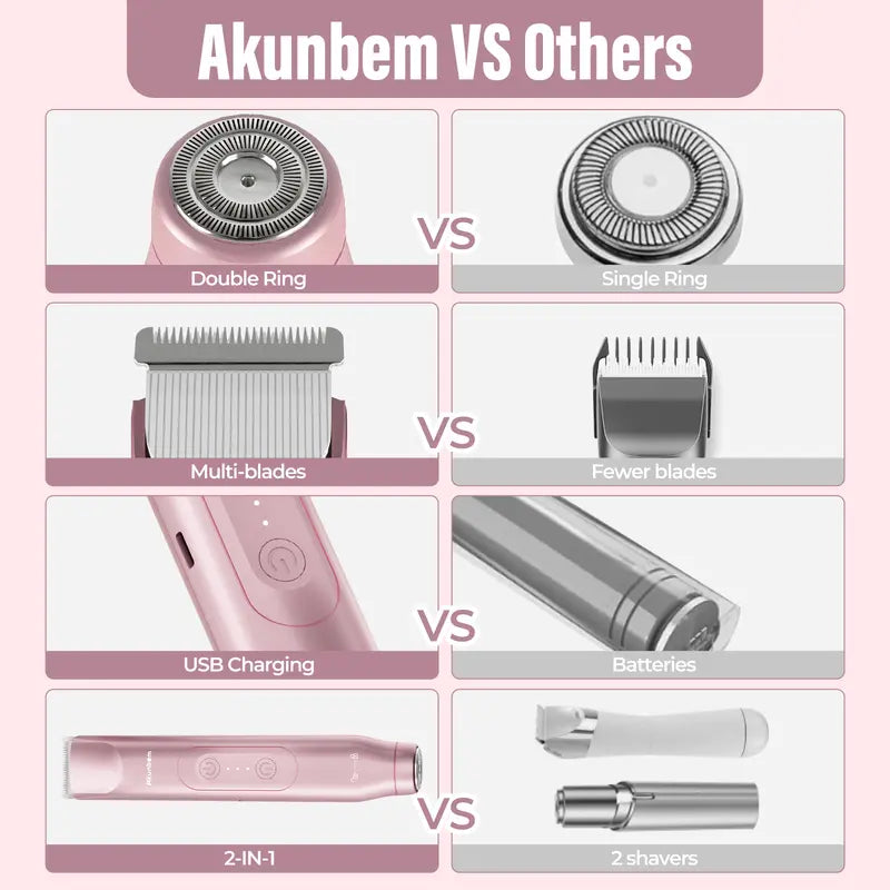 Akunbem Bikini Trimmer: Your Ultimate Grooming Solution