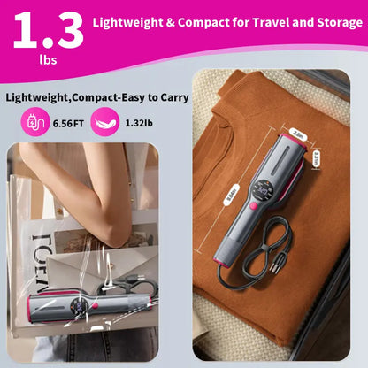 Dr.Flash Portable Travel Clothing Steamer - Fast & Efficient