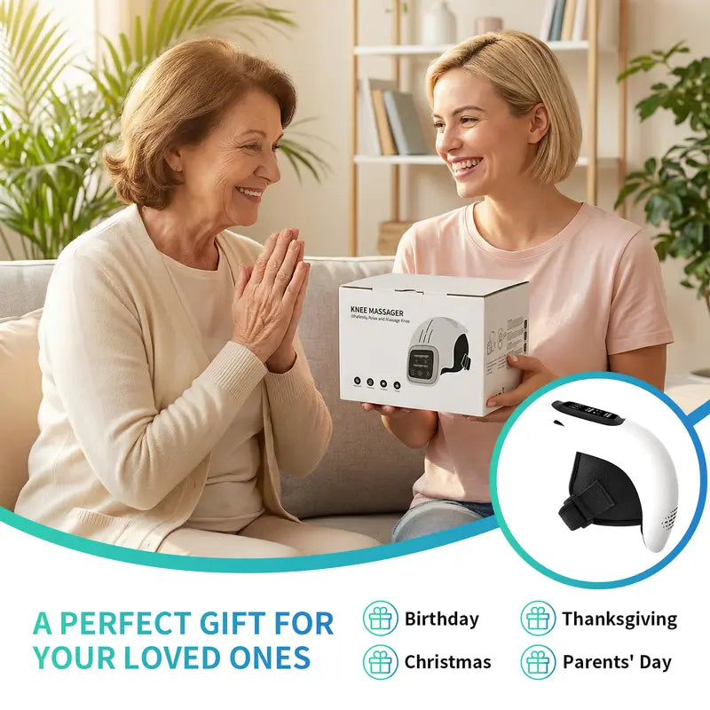Neidga Portable Electric Knee Massager for Comfort and Relief