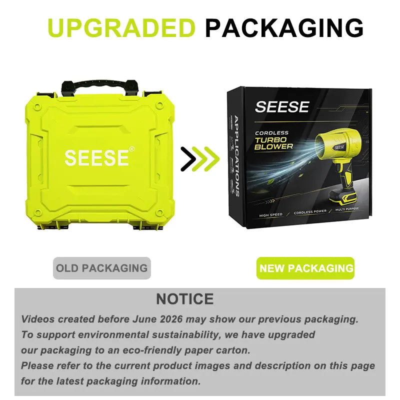 SEESE Turbo Jet Blower: The Ultimate Leaf & Snow Solution