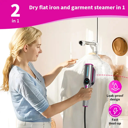 Dr.Flash Portable Travel Clothing Steamer - Fast & Efficient